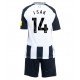 Newcastle United Alexander Isak #14 Dětské Oblečení Domácí Dres 2024-25 Krátkým Rukávem (+ trenýrky)